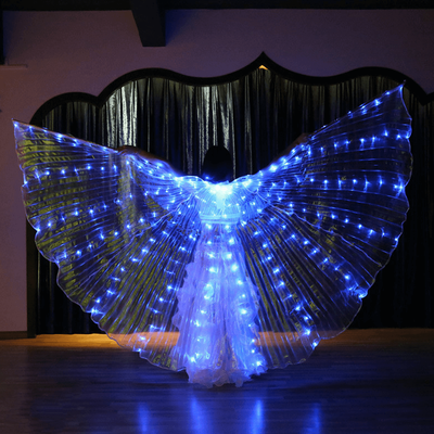 ForAllApparel Belly Dance LED ISIS Wings Rainbow M (115 149cm)