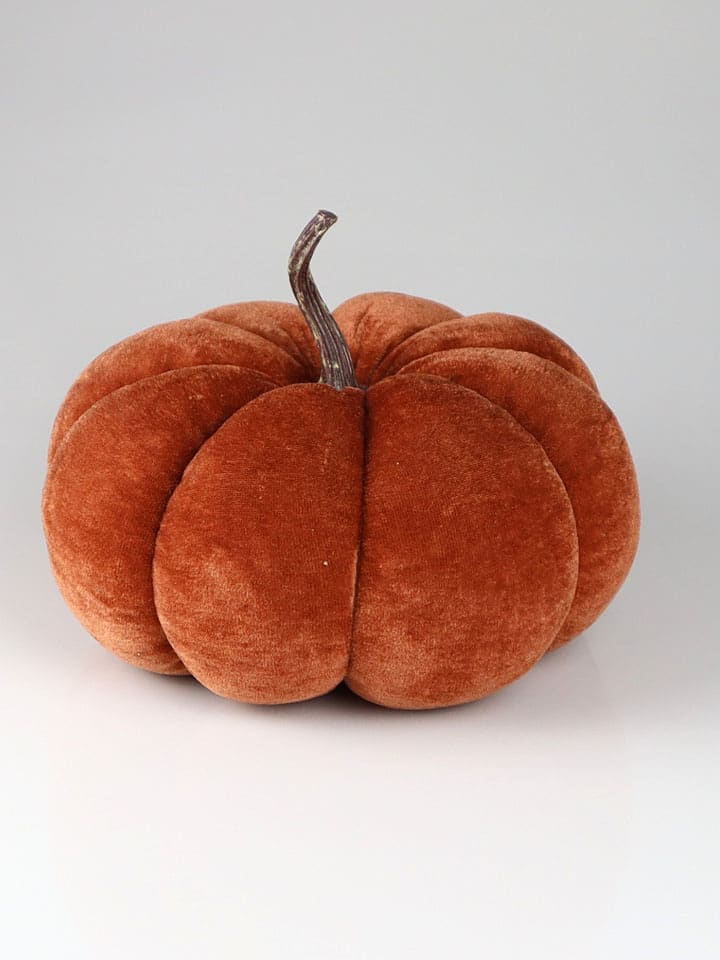 AM Design Dekofigur "Kürbis" in Braunrot - (H)17 cm - onesize