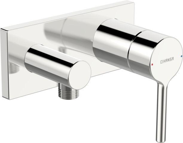 Hansa Brausearmatur Unterputz HANSAVANTIS Style 5481 Ros. eckig chr 54819007