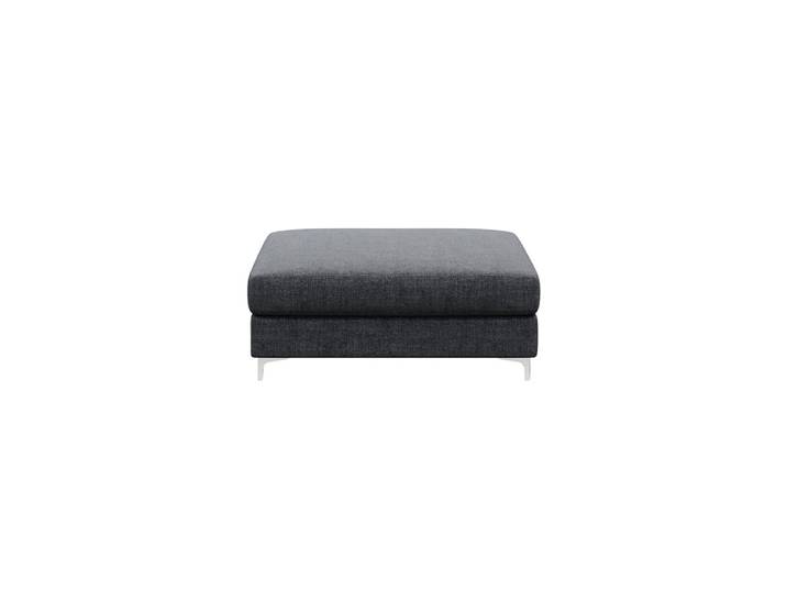 Pouf gris foncé l115