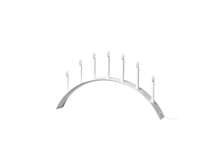 SMD Design Spica Bow 7 Adventskerzenhalter Weiß