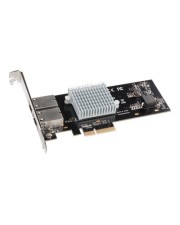 Sonnet Presto 10GbE 10 GBase-T Netzwerkadapter PCIe 3.0 x4 Low-Profile 10Gb Ethernet x 2 (G10E-2X-E3)