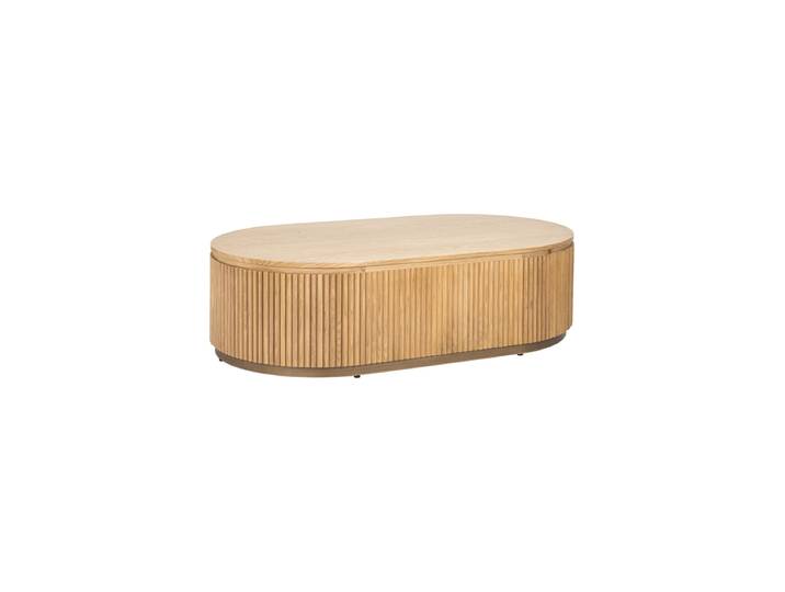 Grosser Design Couchtisch „Belfort“ 140 x 80 cm Beige Richmond Interiors