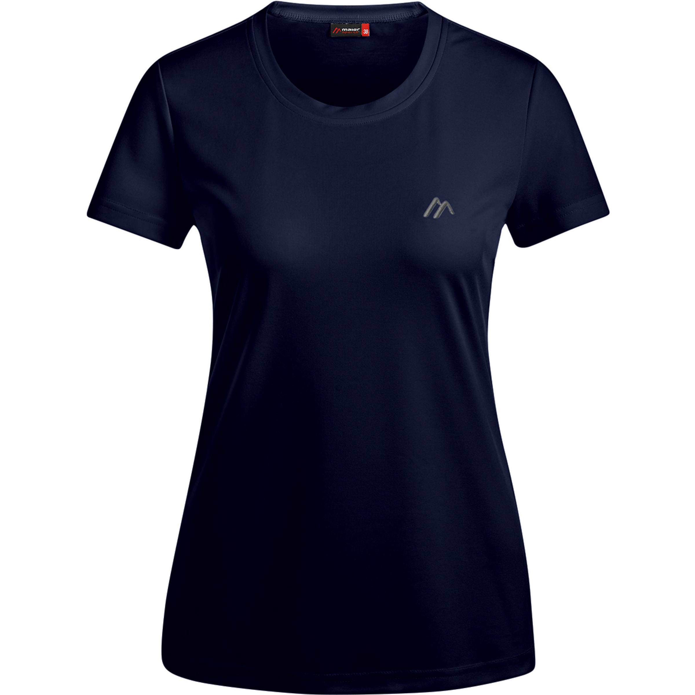 Maier Sports Waltraud Damen T-Shirts blau Größe 4XL Trekking Elastisch