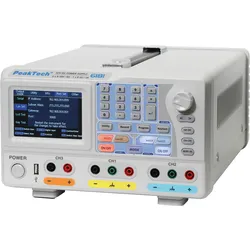 PEAKTECH 6181 - Labornetzgerät, 0 - 30 V, 0 - 6 A, stabilisiert, programmierbar