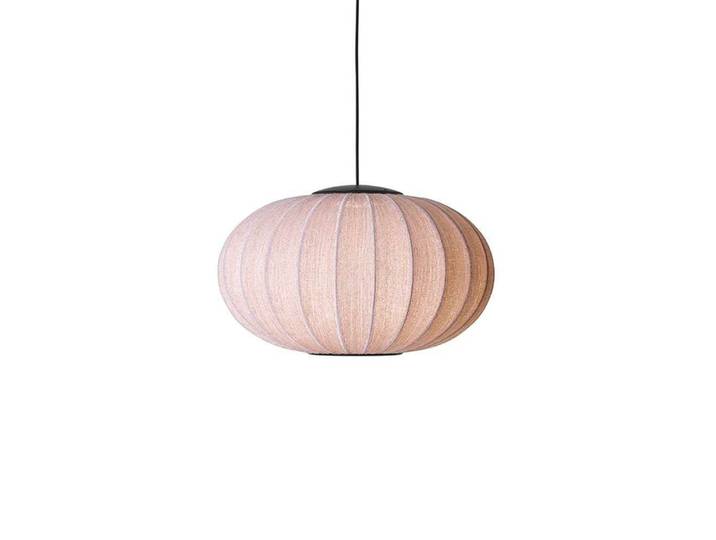 Knit-Wit 57 LED-Pendelleuchte, Ø 57 cm, gold - Made By Hand - Schlafzimmer - Stoff / Textil