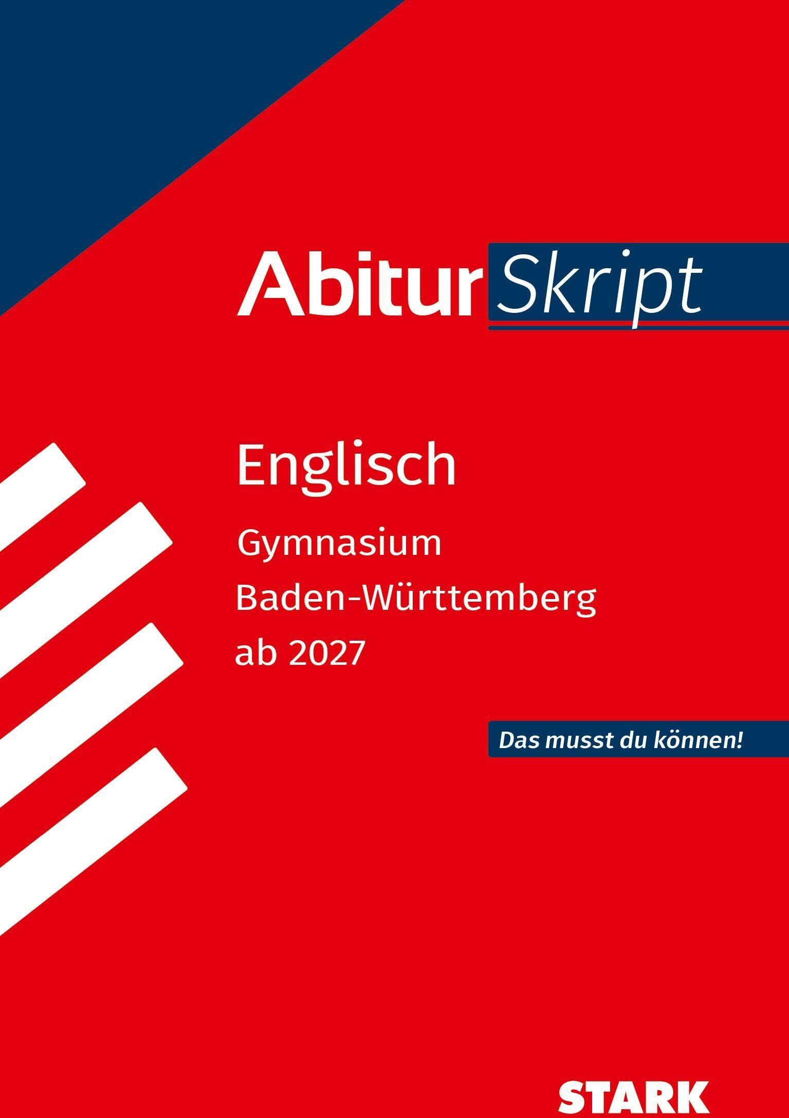 Sonja Corleis - STARK Englisch - AbiturSkript BW ab 2027 (Skripte / Abi - Auf einen Blick!) - Preis vom 04.10.2026 03:51:26 h