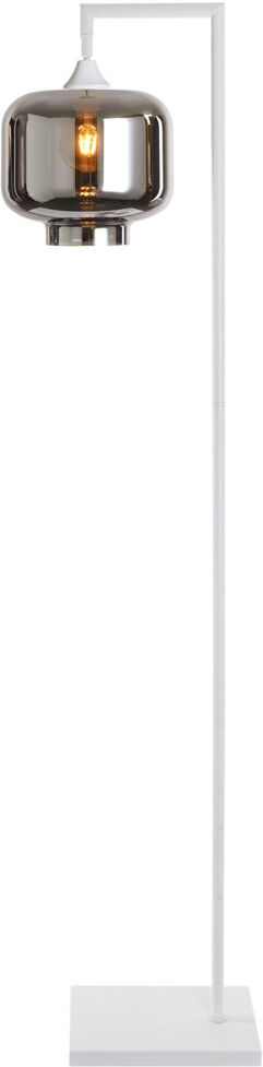 17 Stories Aethan 155 H cm Task Floor Lamp White/Silver 155cm H X 15cm W X 35cm D