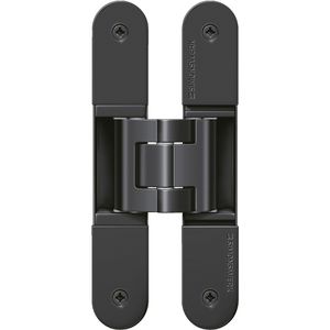 Simonswerk Türband Tectus TE 340 3D, schwarz, für Tür & Zarge, bis 80kg, verdeckt liegendes Band