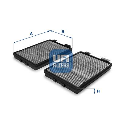 UFI Filter, Innenraumluft 54.108.00 für BMW