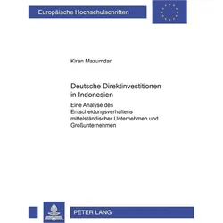 Deutsche Direktinvestitionen in Indonesien, Fachbücher von Kiran Mazumdar