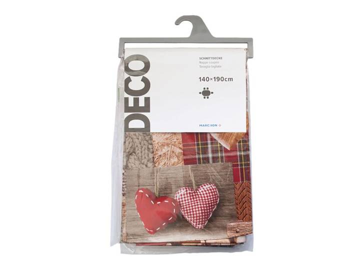 Tischdecke Milano Herz