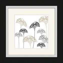 Kunstdruck FLOWERS (BHT 65x65x3 cm) - BHT 65x65x3 cm