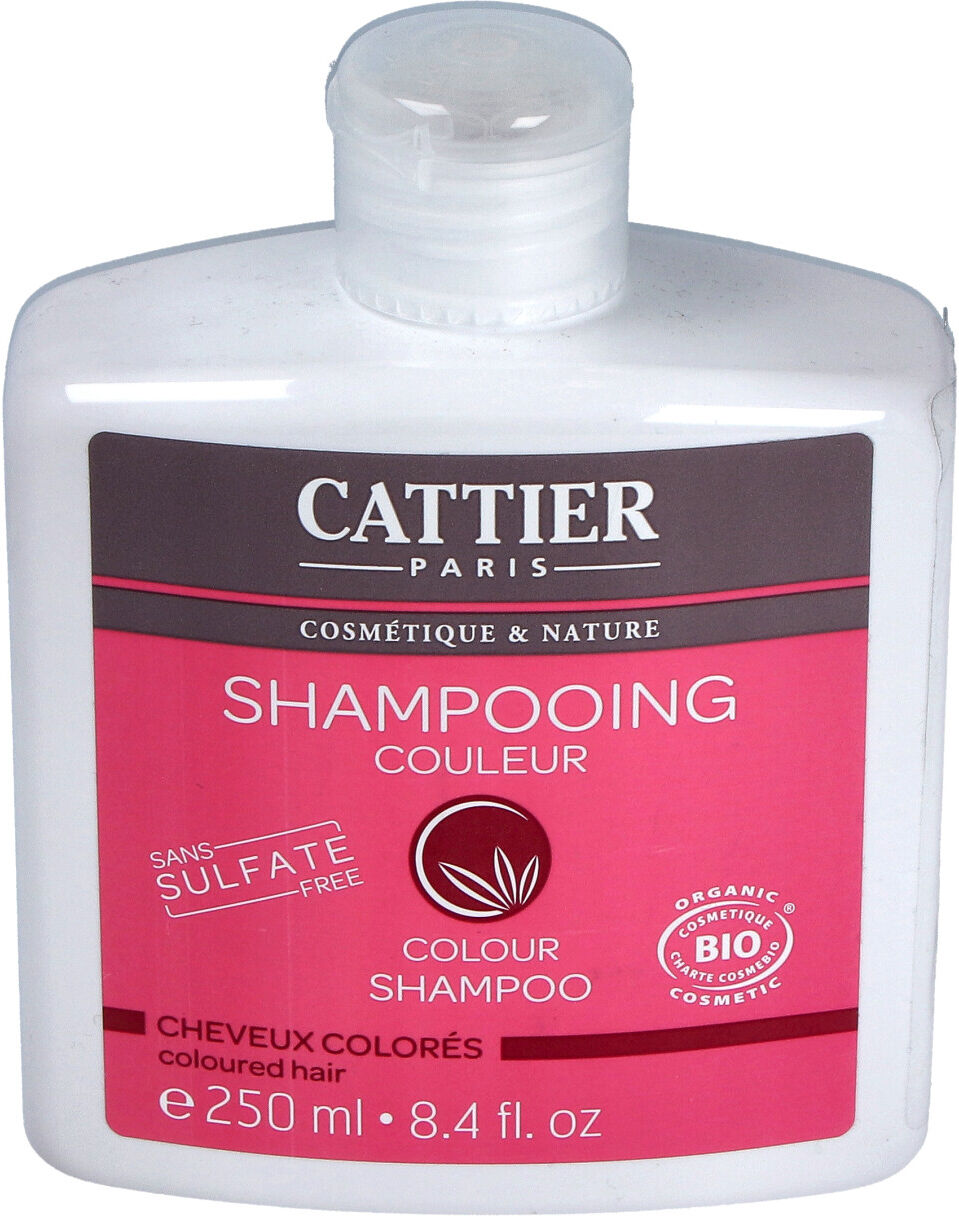 Cattier champu color cabello teido 250ml.