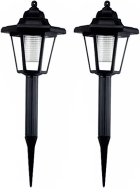 Inspire Curations 2PC Solar Wall Lights Outdoor Garden And Balcony Accent Lamps c