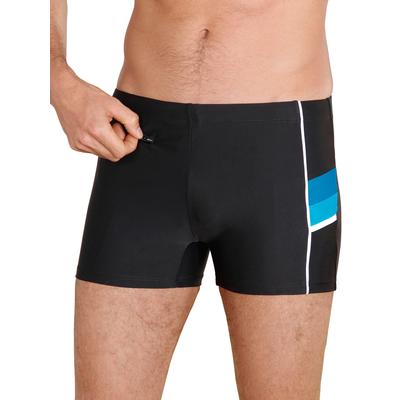 Badehose, Herren, Gr. 8, Normalgrößen, schwarz, Elasthan, Polyamid, Badehosen Badehose
