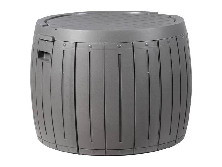 AUFBEWAHRUNGSBOX 56 cm 56 cm Grau Prinos