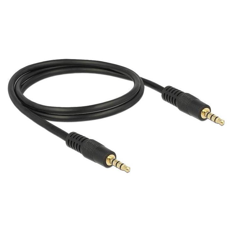 Delock 3.5mm Klinke - 3.5mm Klinke (1 m, AUX Kabel) (83435)