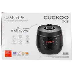 Cuckoo CMC-QAB549S, Dampfgarer + Reiskocher, Schwarz