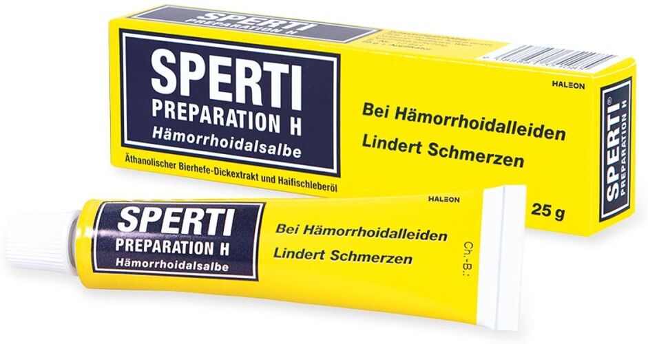 SPERTI Preparation H Hämorrhoidalsalbe 25g