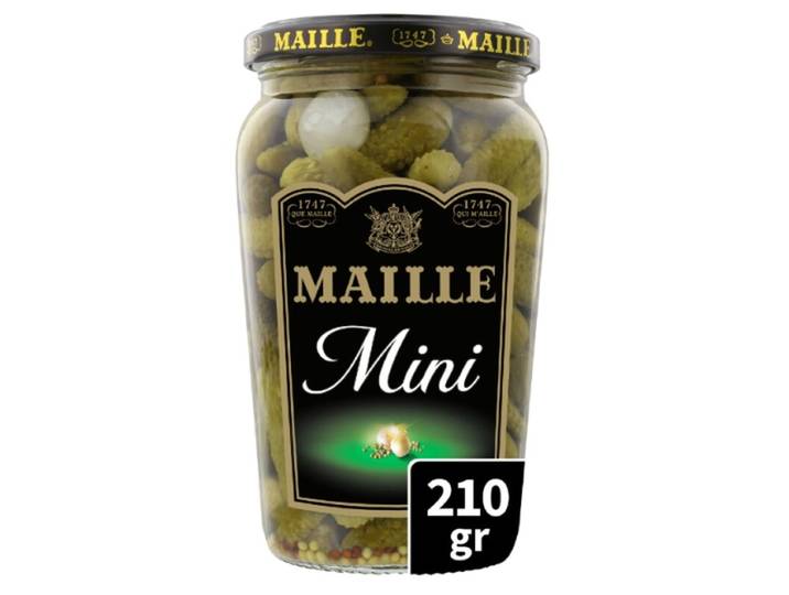 MAILLE Cornichons Mini L'Original Bocal 210g