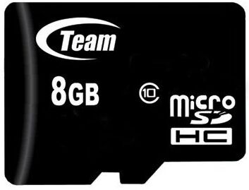 Team Group Tarjeta de memoria MicroSDHC de 8GB (Clase 10) - GRUPO DE EQUIPO
