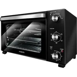 MPM Piekarnik elektryczny MPE-17/T, Kleinbackofen, Schwarz