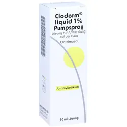 Cloderm Liquid 1% Pumpspray 30 ml
