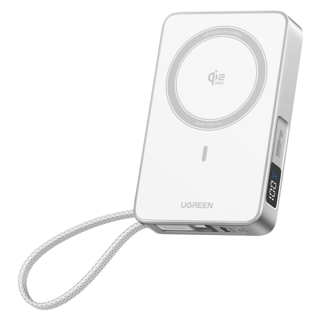 Ugreen Magnetische Powerbank (10000 mAh, 25 W) (95027B)