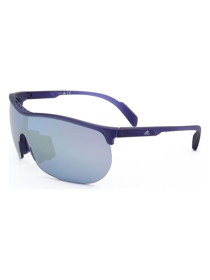 adidas Damen-Sonnenbrille in Dunkelblau/ Hellblau - onesize
