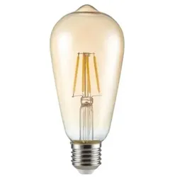 Kanlux LED-Dekorlampe "ST64 FILLED" E27 6W 825 Bernstein