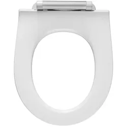 Pressalit Projecta D Solid Pro WC-Sitz 1001011-DG4925 weiß polygiene, ohne Deckel, Standard, Kombi-Scharnier DG4, Edelstahl