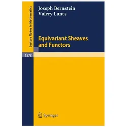 Equivariant Sheaves and Functors, Fachbücher von Joseph Bernstein