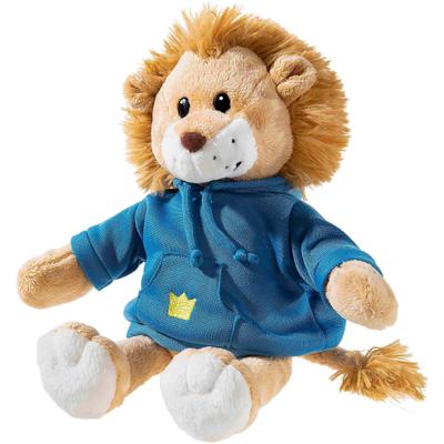 Kuscheltier HEUNEC "Hoody Crew, Löwe Kristof Krone 35 cm", braun, Plüschfiguren, KinderB:15cm L:35cm T:18cm, Polyester, Kuscheltier, B:15cm L:35cm T:18cm