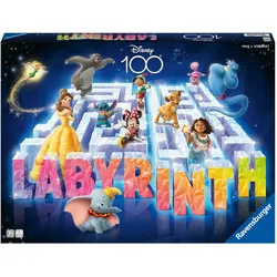 Ravensburger Disney 100 Labyrinth (Deutsch, Englisch, Französisch, Italienisch, Spanisch, 2 - 4 Spieler)