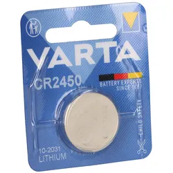 Varta Ersatzbatterie - ABUS FU2987 - 3 Volt 500mAh Lithium