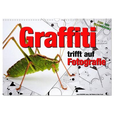 Graffiti trifft auf Fotografie (Wandkalender 2027 DIN A3 quer), CALVENDO Monatskalender