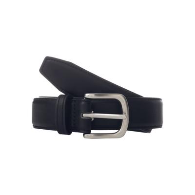 Taillengürtel NAME IT "NKMACC-FARLO BELT NOOS", Jungen, Gr. 55, schwarz, Materialmix, unifarben, Gürtel