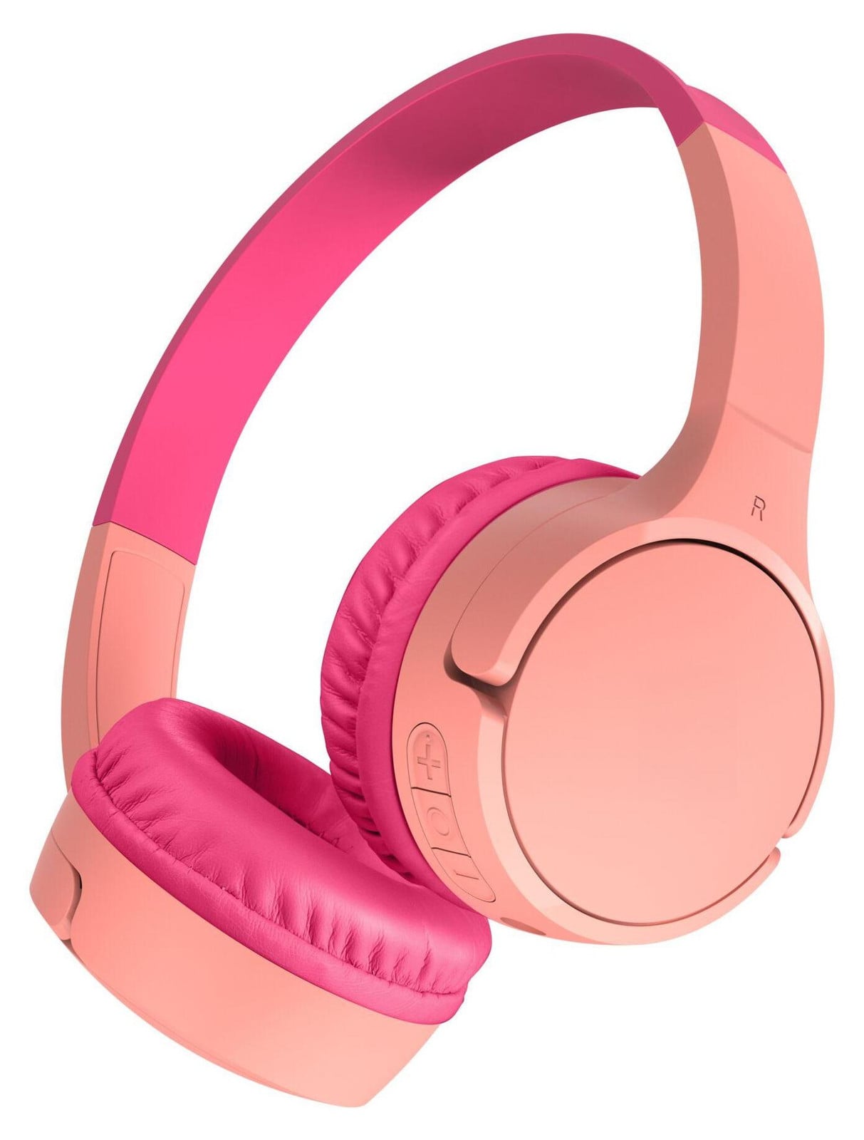 Belkin Soundform Mini-On-Ear hoofdtelefoon voor kinderen, Bluetooth, USB-C, AUD002btPKV3