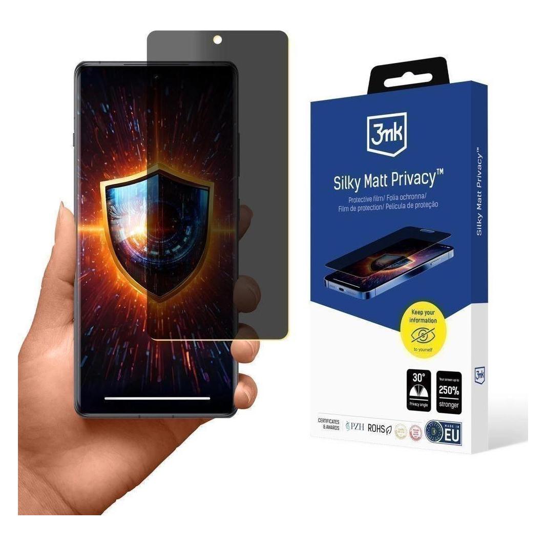3MK Folia prywatyzująca Silky Matt Privacy do Motorola Edge 60 (1 Stk., Motorola Edge 60) (5903108662413)