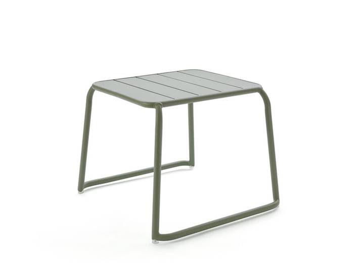 Ablagetisch Malaga grün resedagrün 65.2x49x60.5 cm