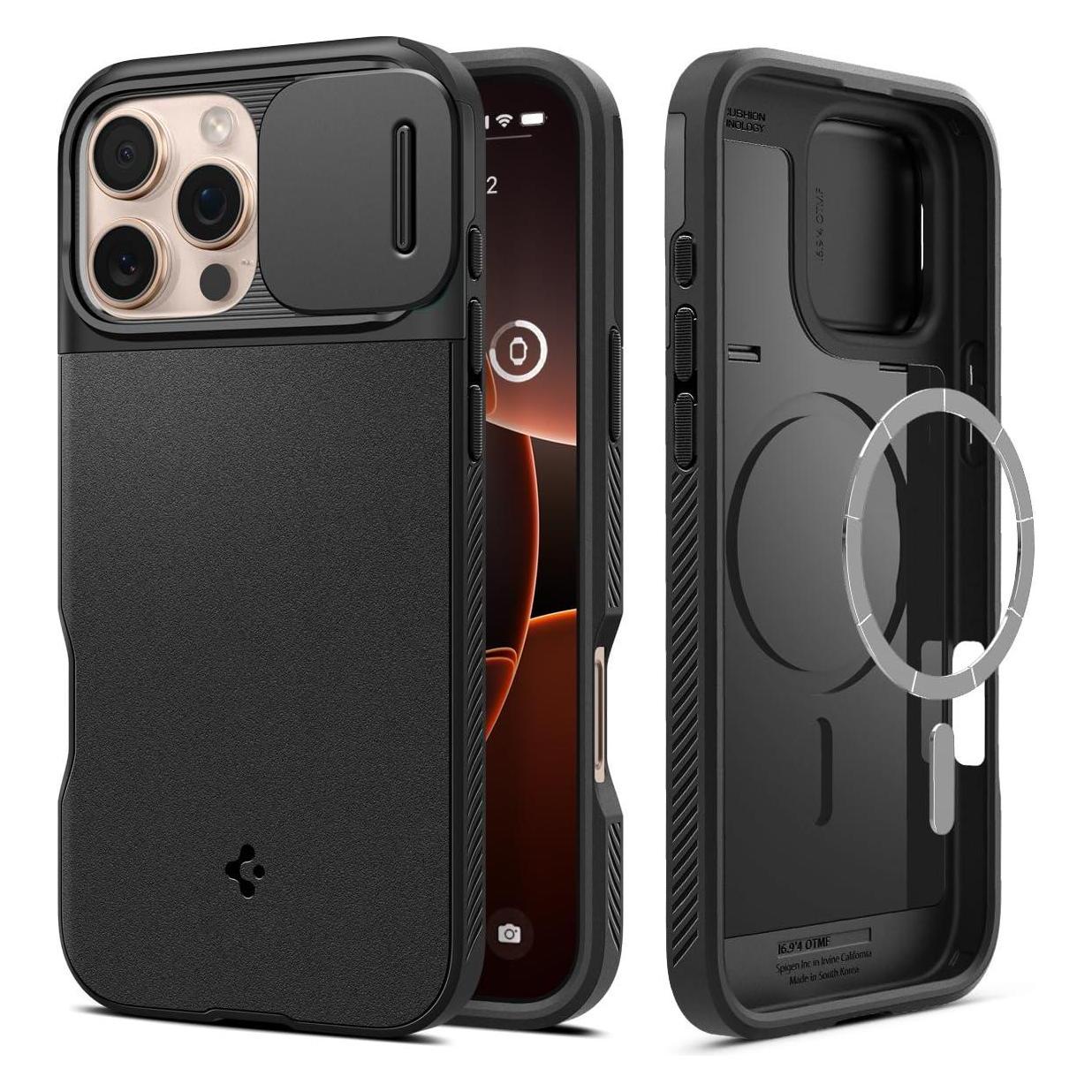 Spigen Optik Armor Mag (Apple iPhone 16 Pro Max) (1489652001)