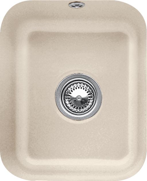 Villeroy & Boch Unterbauspüle Cisterna 45 370x435mm Exc-Garn. aus Keramik Almond cplus, 670402AM 670402AM