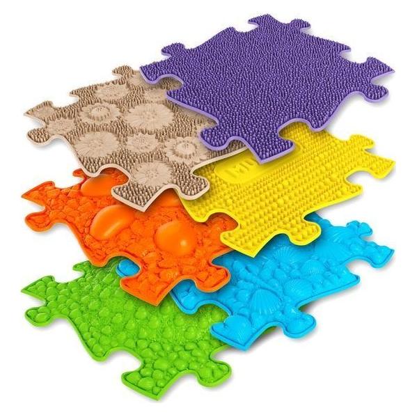 Askato Baby Set orthopädische sensorische Bodenmatte (30 x 30 cm) (8594201040047)