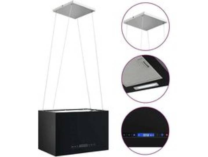(Promotion octo)Hotte suspendue Hotte aspirante à LCD tactile 55 cm Acier enduit de poudre 419513
