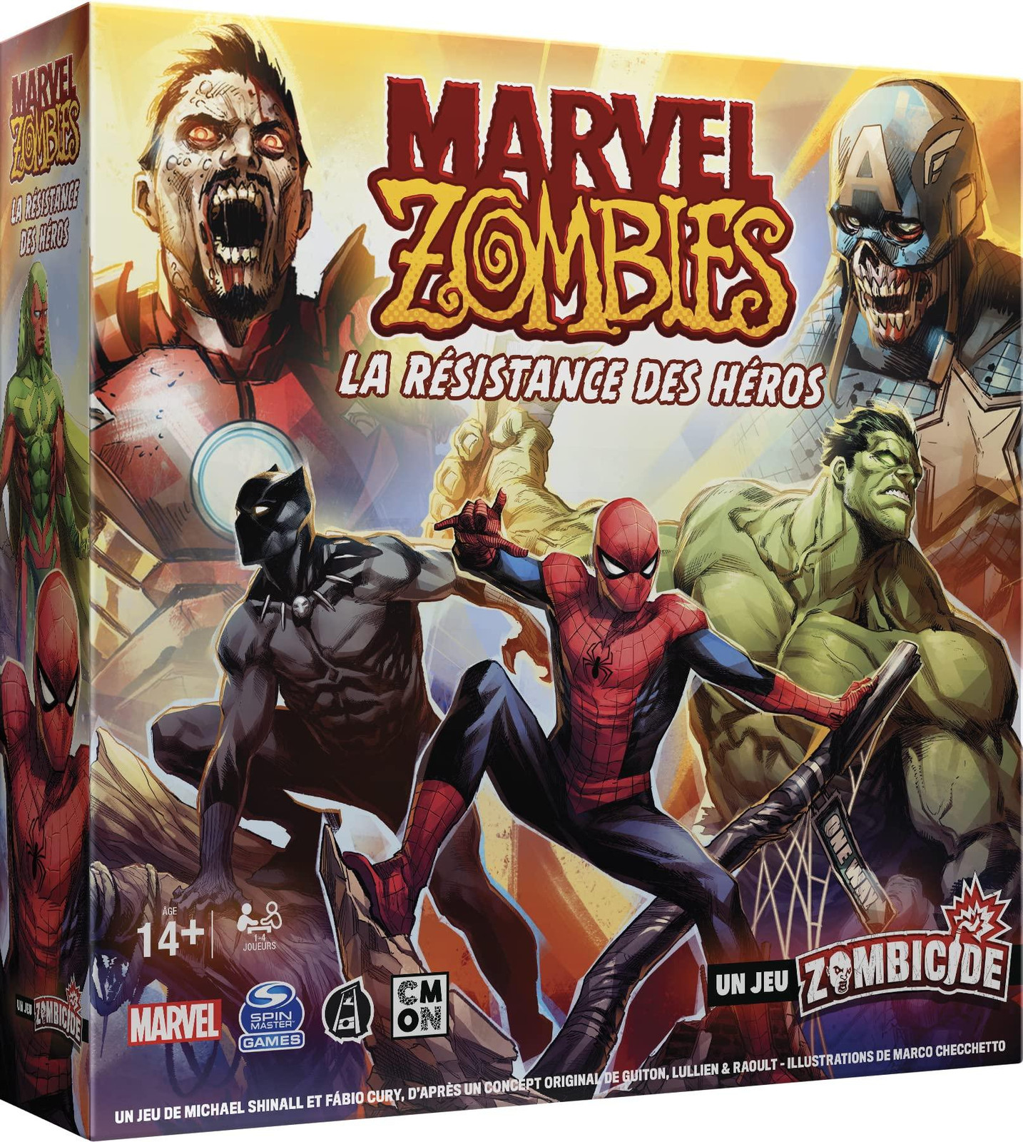 Asmodee CMON Marvel Zombies De weerstandskracht van de helden bordspel