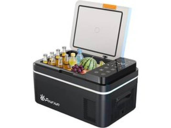 Glacière Électrique 25L Foursun C25 –Compresseur Inverter DC - Double Mode (Éco / Rapide) – Camping & Voyage