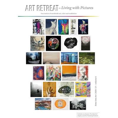Kunstretreat 2020-21 - Wohnen mit Bildern / Art Retreat 2020-21 - Living with Pictures, Taschenbuch von Gabriele Walter, Rediroma-Verlag,