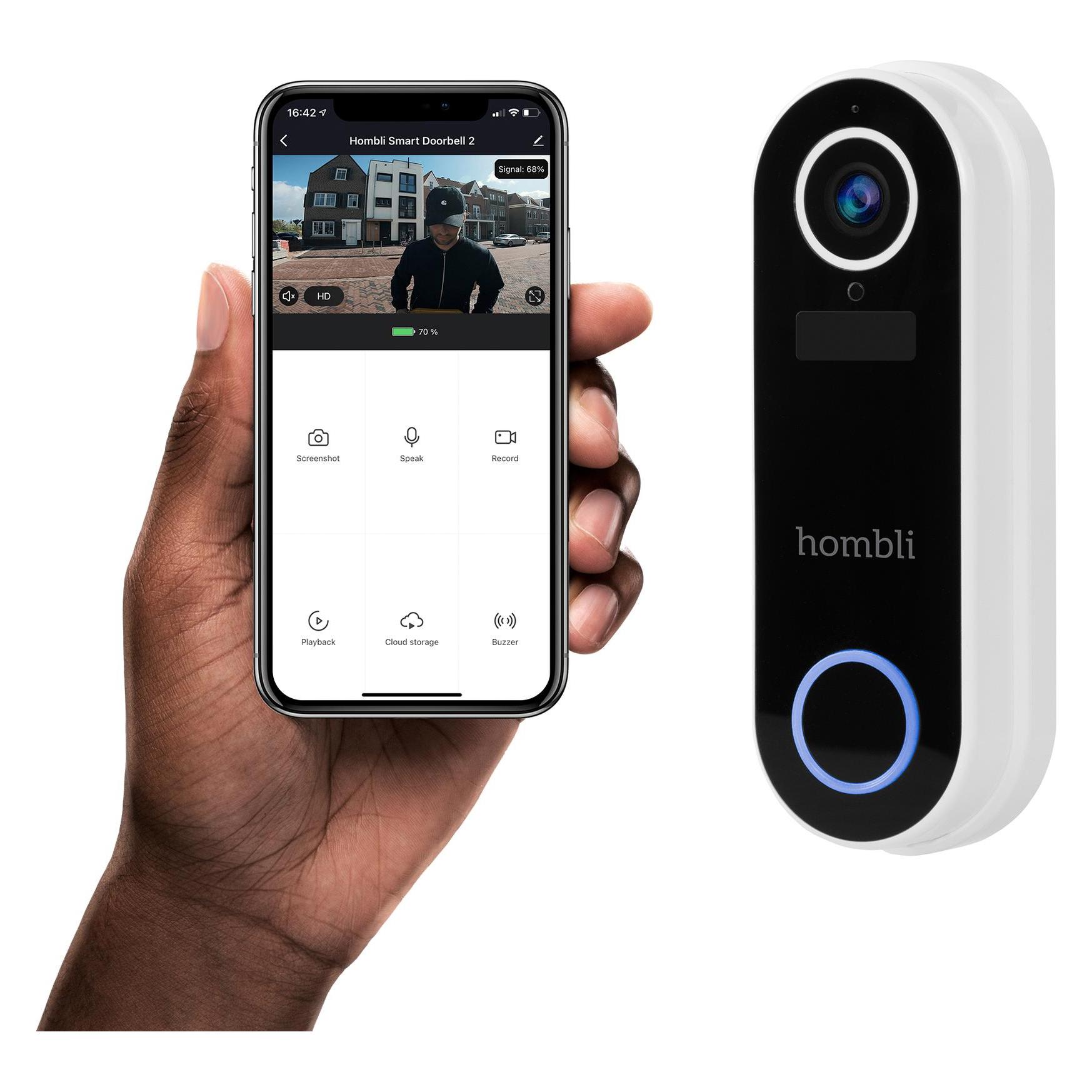 Hombli Smart Doorbell 2 + Chime 2 (WLAN) (HBDP-0109)