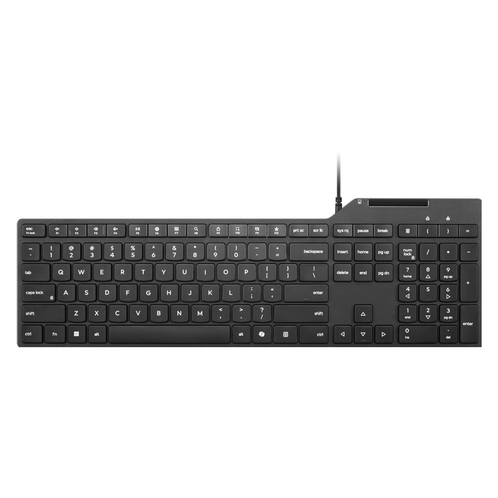 Lenovo USB-A Wired Smartcard Keyboard 5000 (DE, Kabelgebunden) (4Y41U13323)